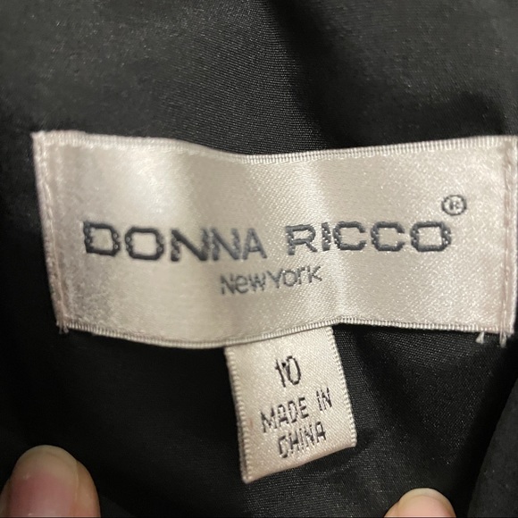 Donna Ricco New York black dress - Picture 10 of 10